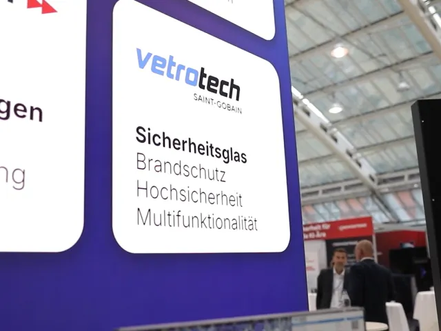 Bild des Messestands von Vetrotech