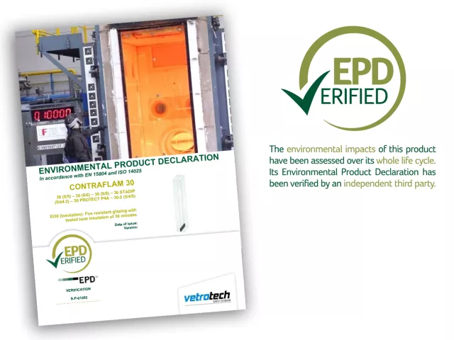 EPD Contraflam 30 Vetrotech Saint-Gobain