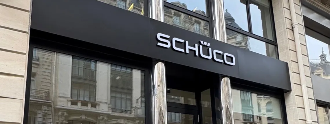 Schüco showroom Paris