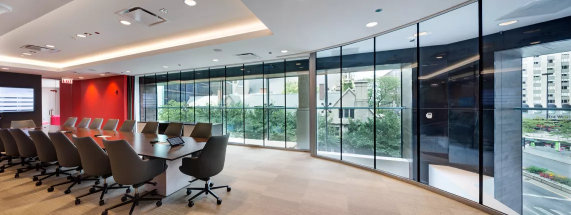 Vetrotech Saint-Gobain Fire-rated glass - Verizon, Chicago