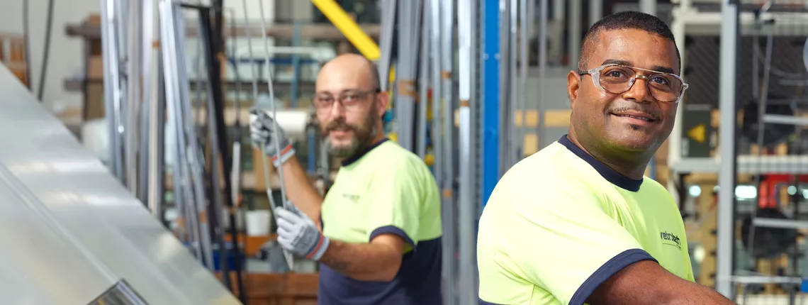 Romont employees banner