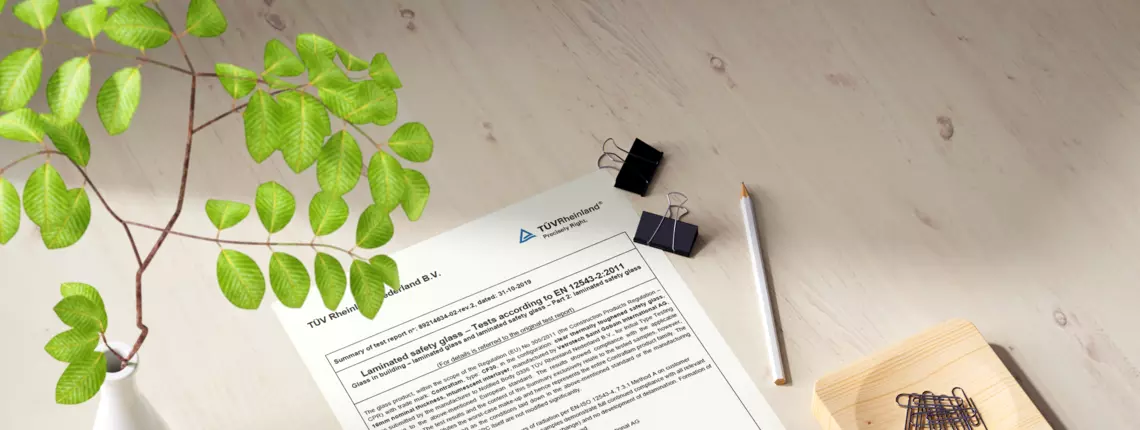 Durability according to EN ISO 12543-4:2011