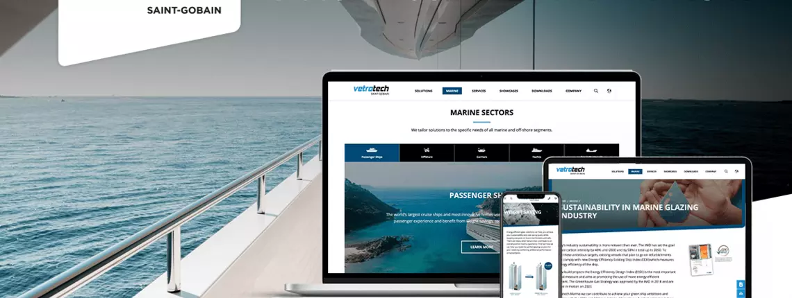 Saint-Gobain Marine website