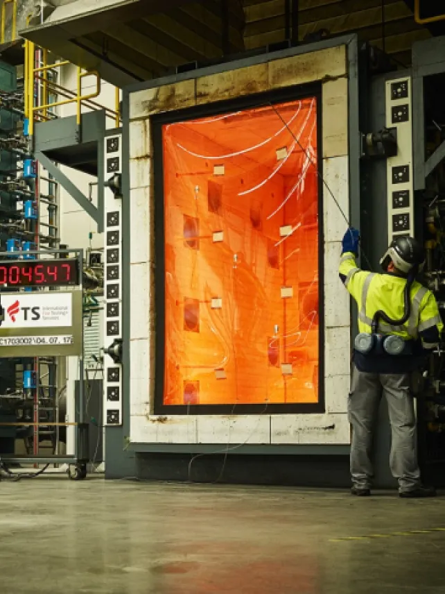 Vetrotech Saint-Gobain - IFTS Fire Testing